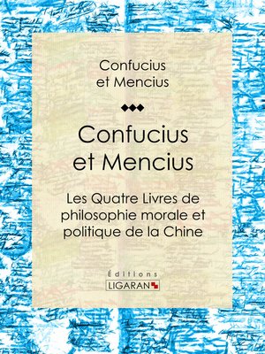 cover image of Confucius et Mencius